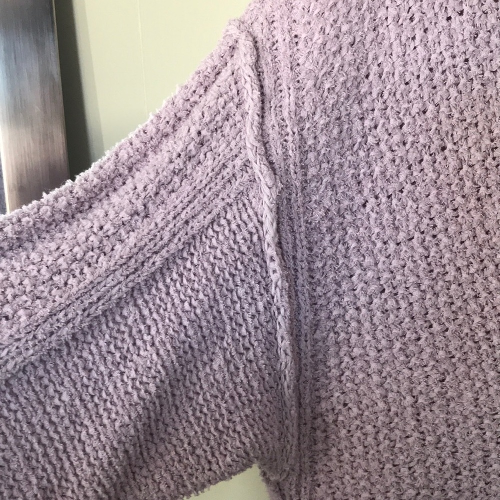 Free People Spring V-neck Knit Sweater - Picture 5 of 8